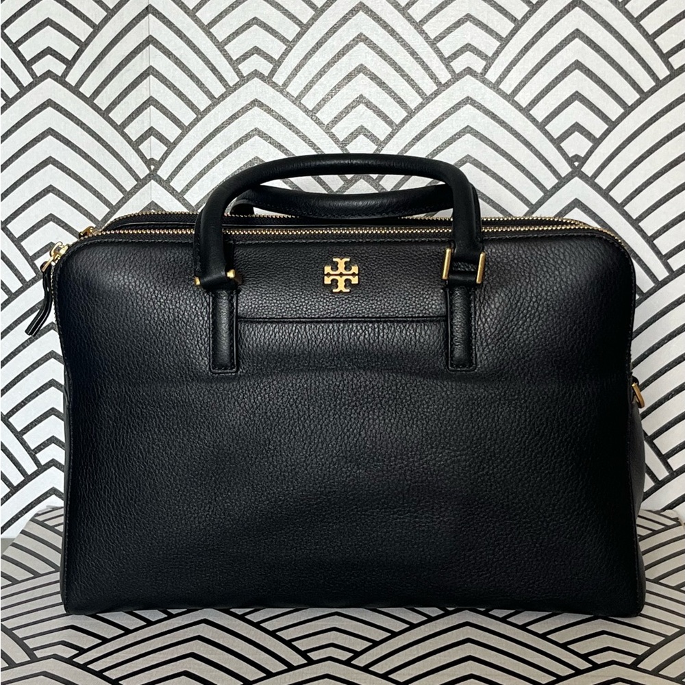 Tory Burch Georgia Double Zip Satchel - Picture 2 of 6